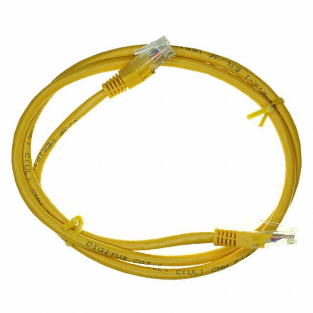 A-MCU60010/Y CABLE MOD 8P8C PLUG-PLUG 3.28'