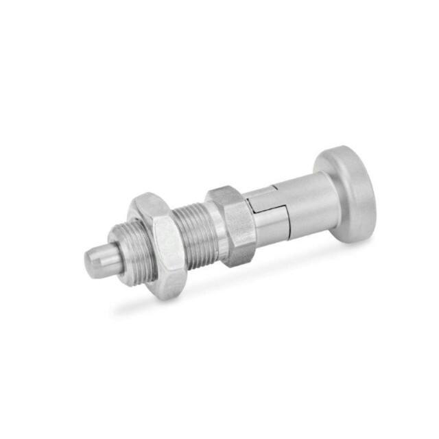 617.1-10-M20X1.5-AKN-NI STAINLESS STEEL INDEXING PLUNGER