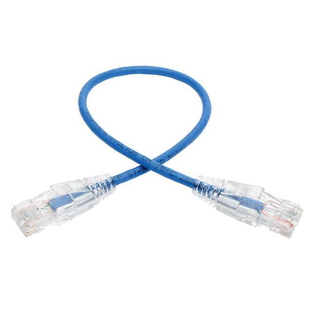 N201-S01-BL CABLE MOD 8P8C PLUG TO PLUG 1'