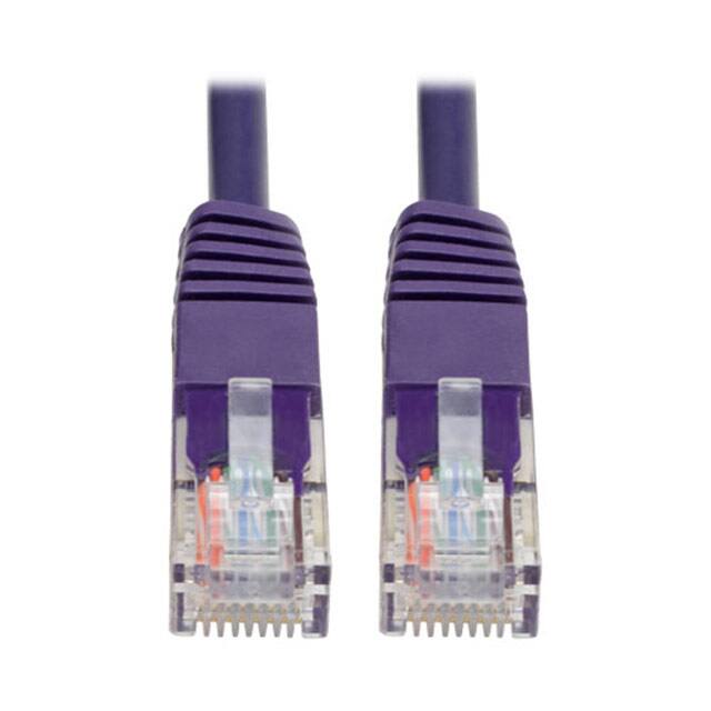 N002-006-PU CABLE MOD 8P8C PLUG TO PLUG 6'