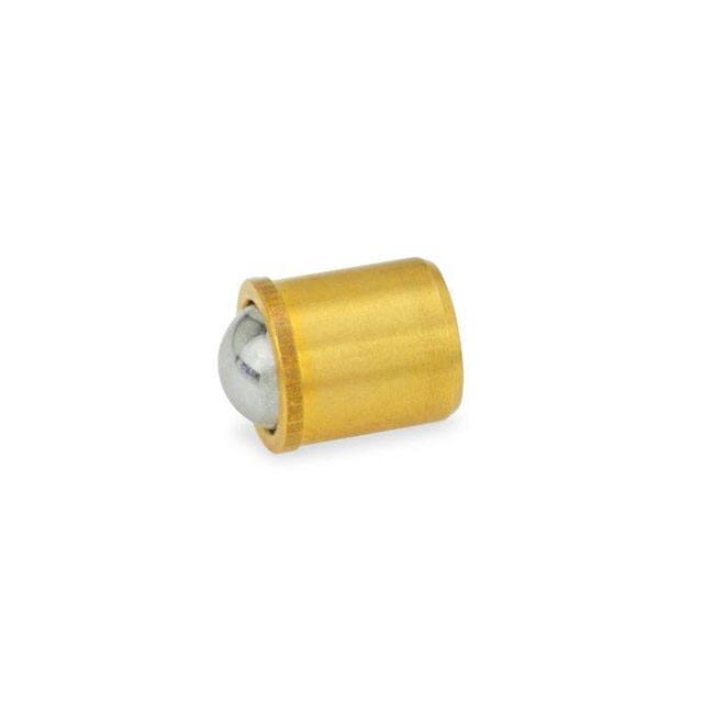 614-3-MS BRASS PRESS-FIT BALL PLUNGER