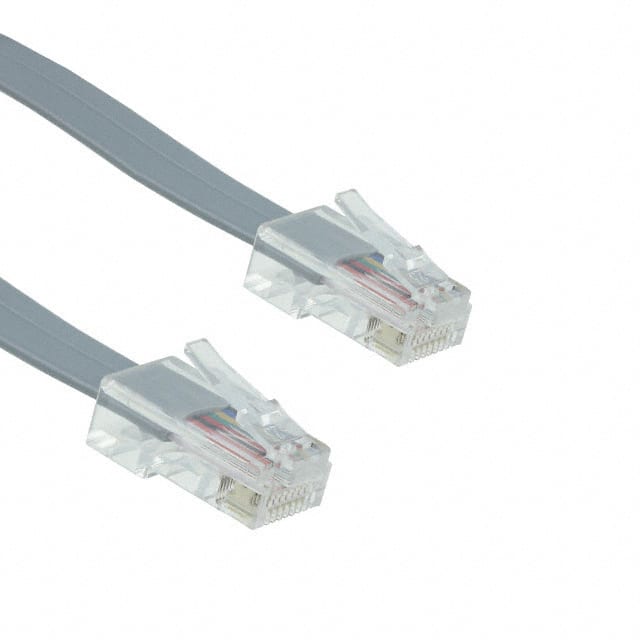 AT-S-26-8/8/S-12 CABLE MOD 8P8C PLUG TO PLUG 12'