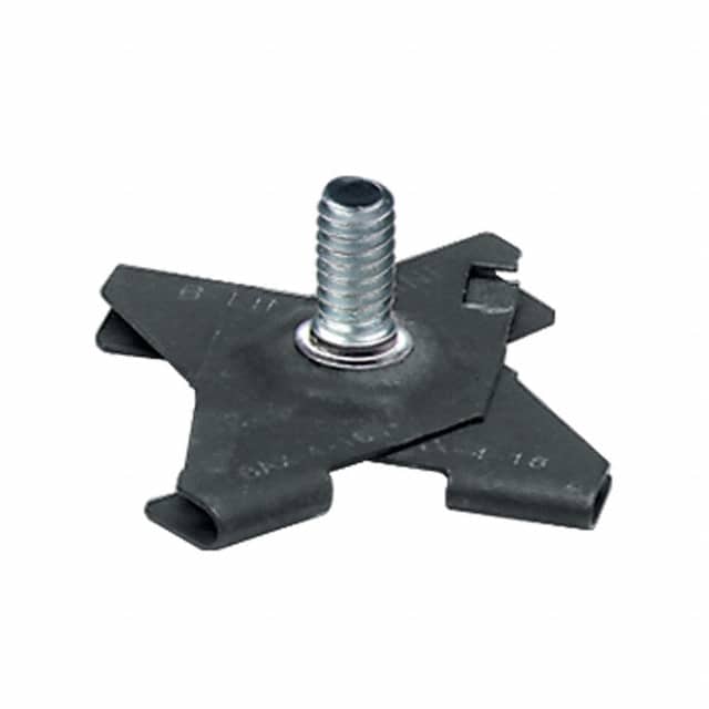 863 CCTV T-BAR CEILING CLIP BASE BLK