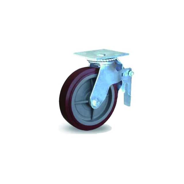 PU-PPS06B 6*2 SWIVEL CASTER WITH BRAKE