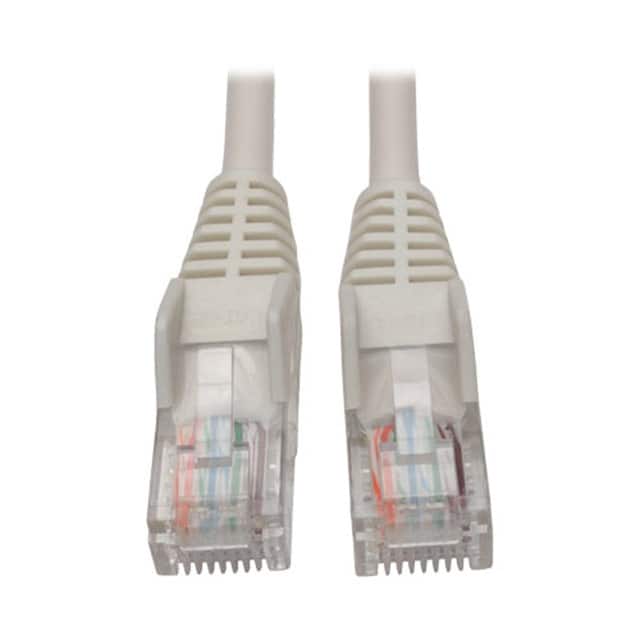 N001-006-WH CABLE MOD 8P8C PLUG TO PLUG 6'