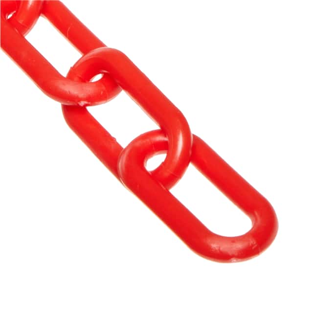 50005-100 2 IN X 100 FT RED PLASTIC CHAIN