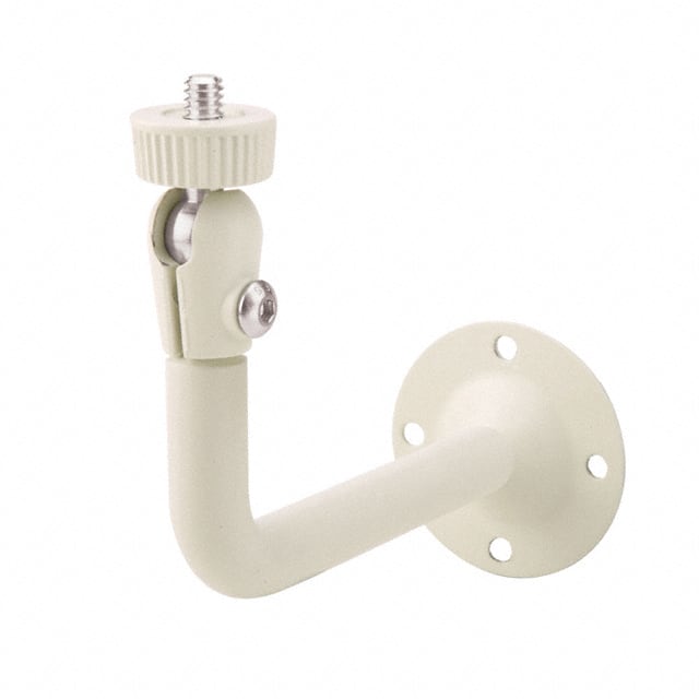 846LW CCTV MICRO ANGLE MOUNT - WHITE