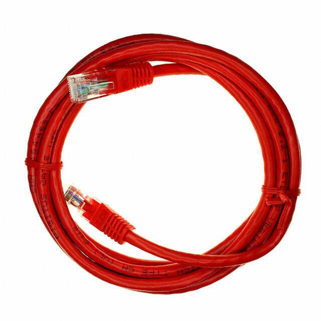 A-MCU60020/R CABLE MOD 8P8C PLUG-PLUG 6.56'