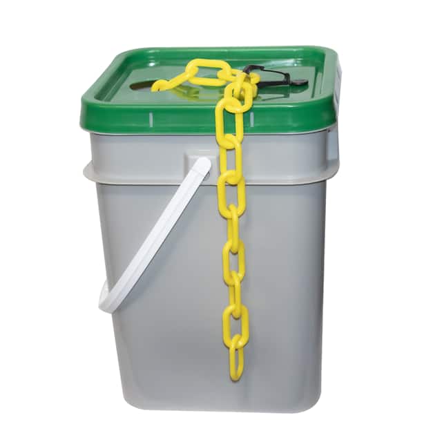 50002-P 2IN X 160FT YLW PLASTIC CHAIN