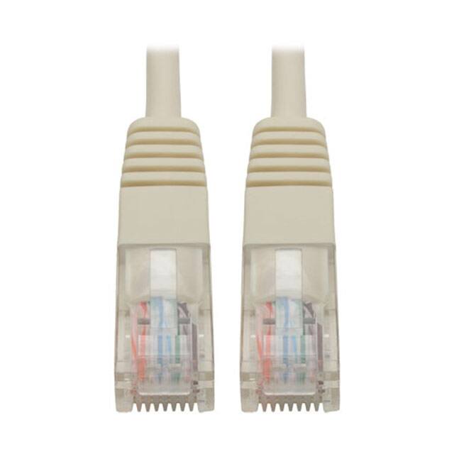 N002-015-WH CABLE MOD 8P8C PLUG TO PLUG 15'