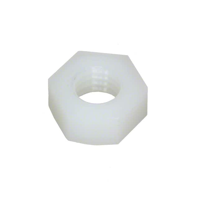 04M080125HN HEX NUT, NATURAL, NYLON, M8 X 1.