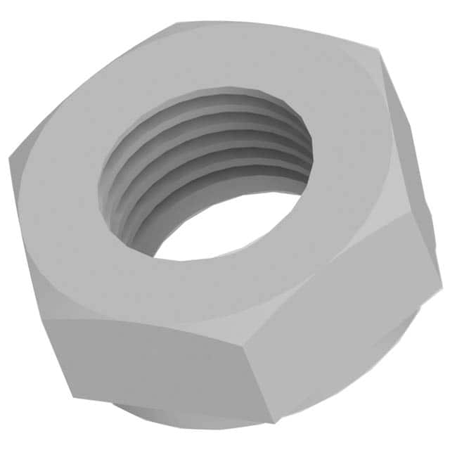 HN-M3-79 HEX NUT 0.220" POLYCARBONATE M3