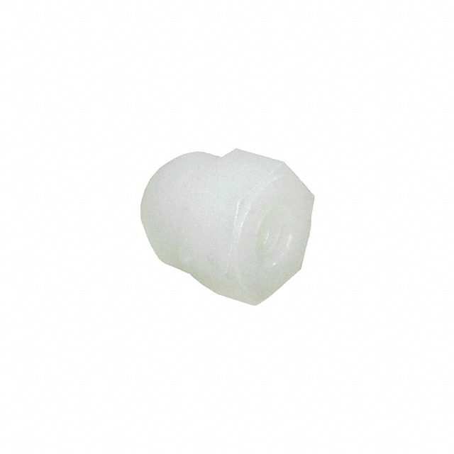 0500632LCN CAP NUT, NATURAL, NYLON 6/6, #6-