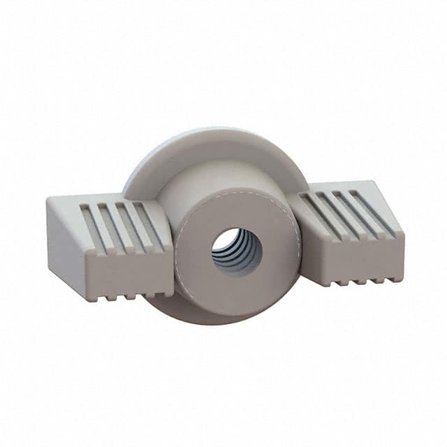 0600440DLWN DECO WING NUT 4-40 THREAD 5/16 H