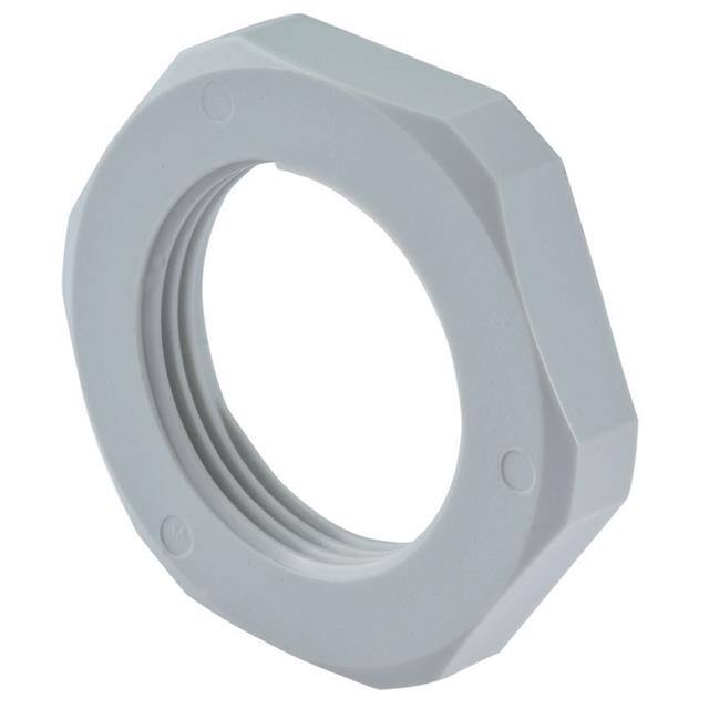 NN-13-GY LOCKING NUT NYLON 1/2" NPT GRAY