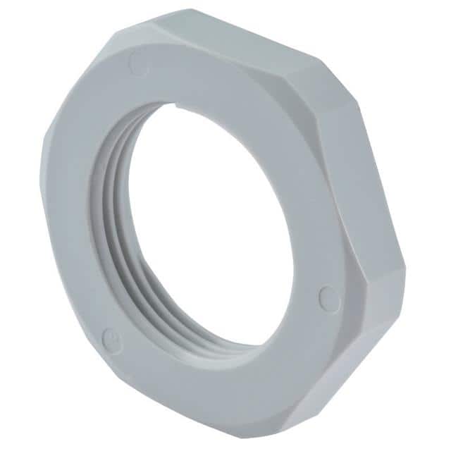NP-42-GY LOCKING NUT NYLON PG42 GRAY