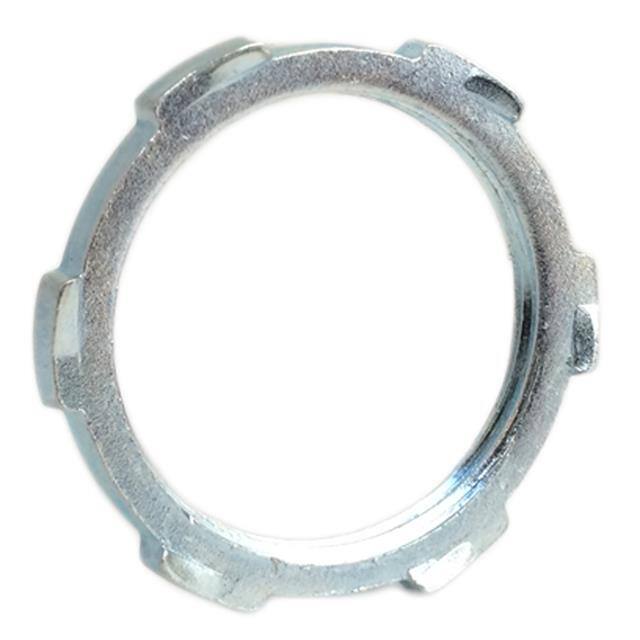 NN-34-ST LOCKING NUT ZINC 1-1/4" NPT