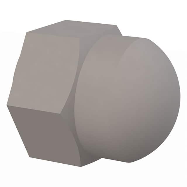 0500632LCNB LOCKING CAP NUT, #6-32 THREAD, .