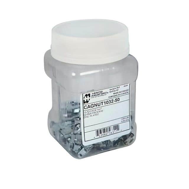 CAGNUT1032-50 50 OF 10-32 CAGE NUT