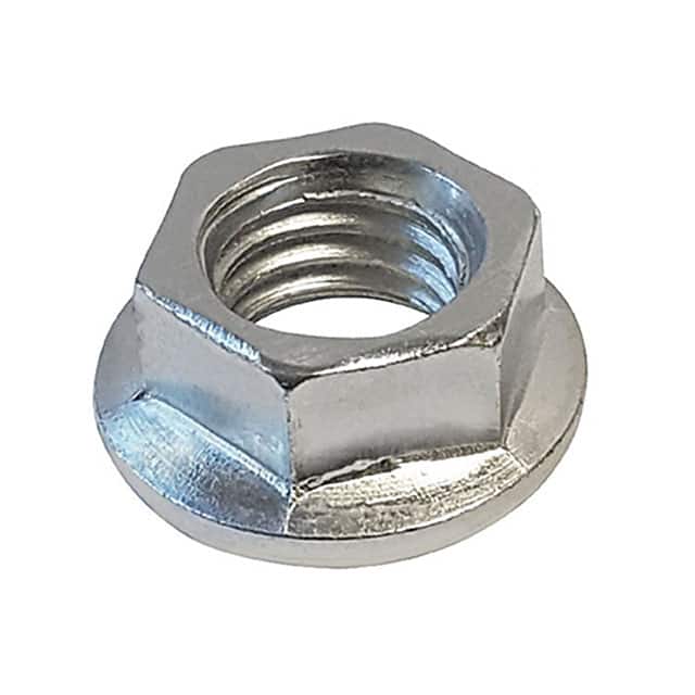 CT0047-10-03 ZINC M10 FLANGED HEX NUT FOR CAB