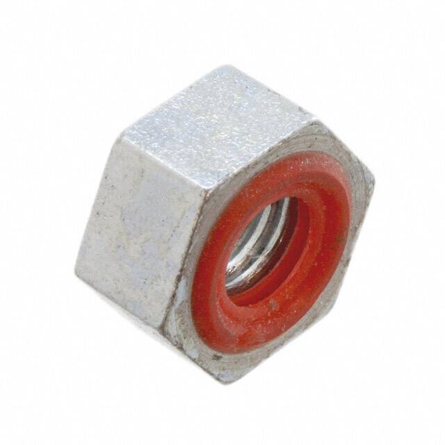 1/4-28 AJ 6 HEX SEAL NUT 7/16" STEEL 1/4-28