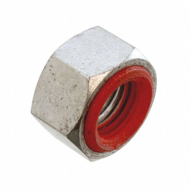 3/8-24 AJ 6 HEX SEAL NUT 9/16" STEEL 3/8-24