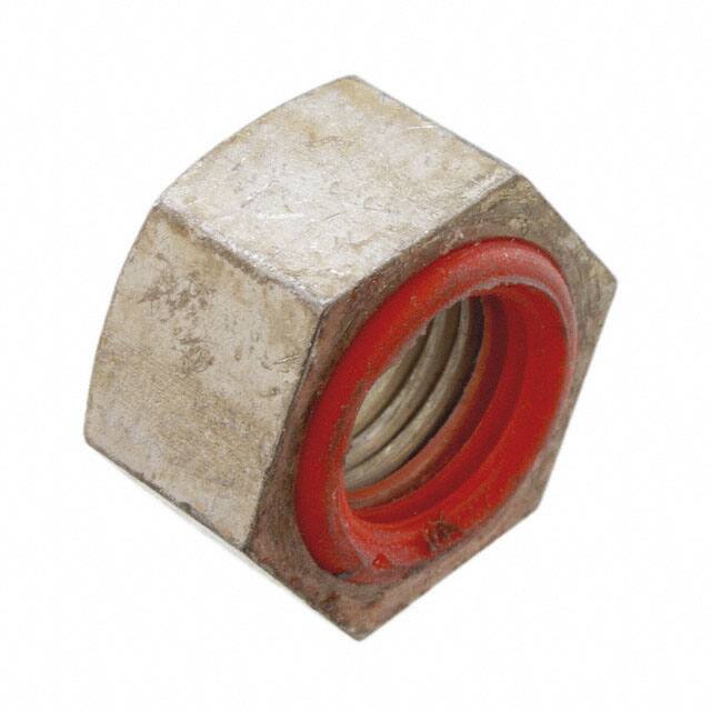 7/16-20 AJ 6 HEX SEAL NUT 11/16" STEEL 7/16