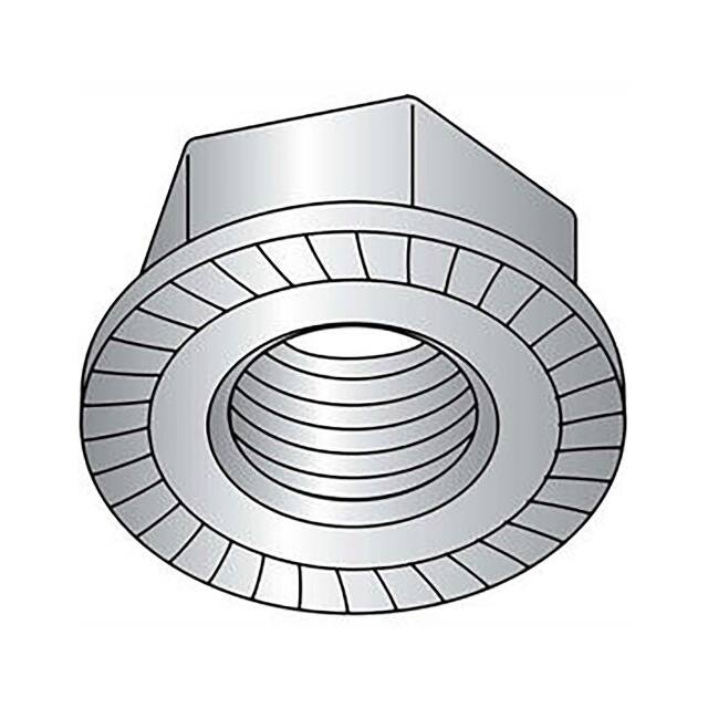 B2212124 5/16-18 SERRATED FLANGE HEX NUT,
