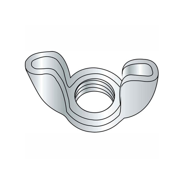 863013 WING NUT, COLD FORGED, 10-24, LO