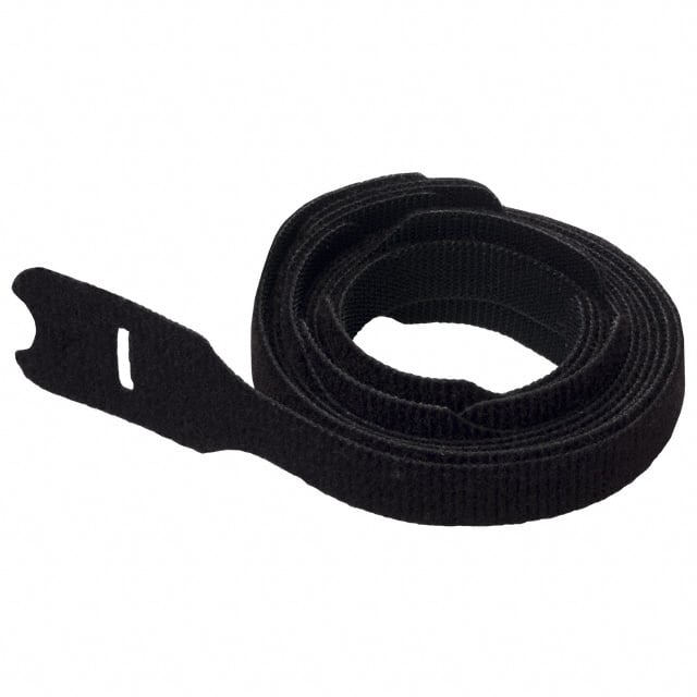 HLT3I-X0 HOOK&LOOP TIE BLACK 40LBS 1' 1=1