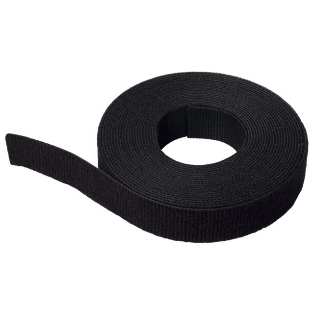HLM-15R0 HOOK&LOOP STRIP BLACK 18LBS 15'