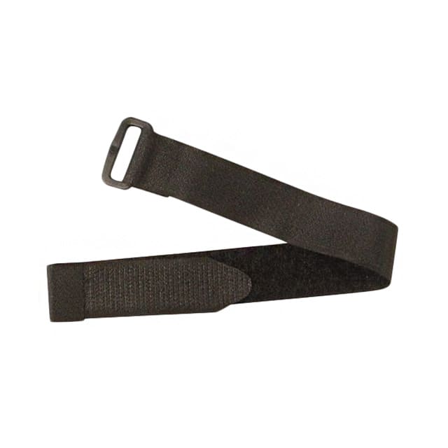 RKWD-16-12-BK HOOK&LOOP TIE BLACK 1'