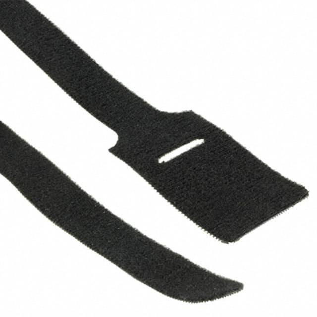 RKW-12-9-BK-C HOOK&LOOP TIE BLACK 9"