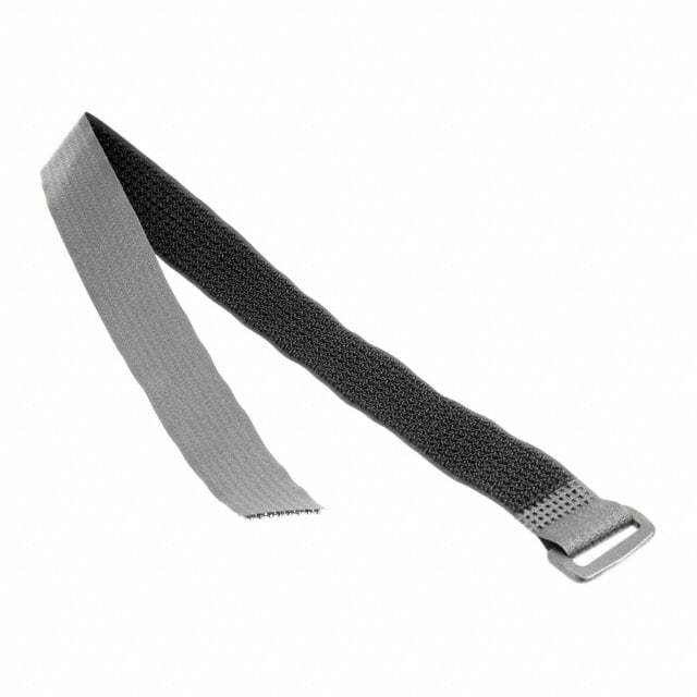 RKWDA-16-48-BK HOOK&LOOP TIE BLACK 4'