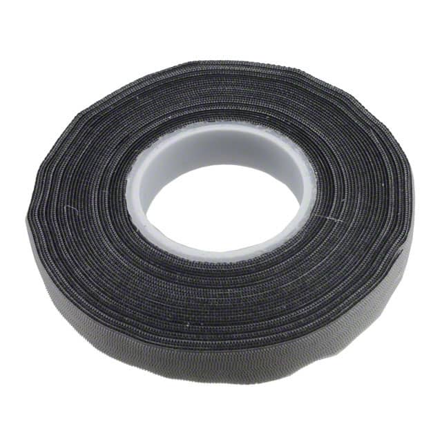 SJ3000 1/2"X10YD BLACK HOOK&LOOP STRIP BLACK 31LBS 30'