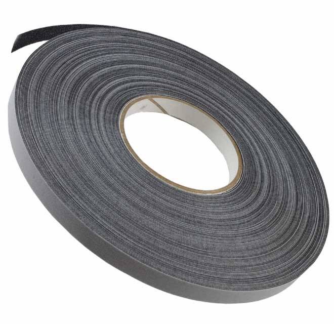 SJ3000 1/2"X50YD BLACK HOOK&LOOP STRIP BLACK 31LBS 150'