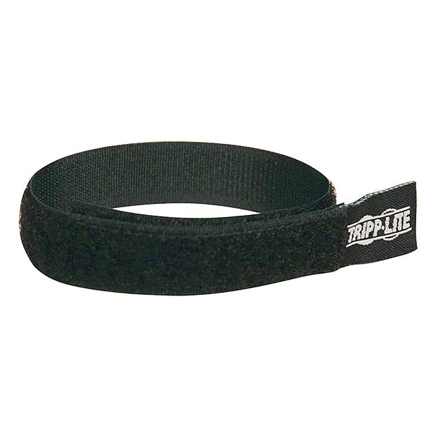 P350-10N-10 HOOK&LOOP TIE BLACK 10" 10PK