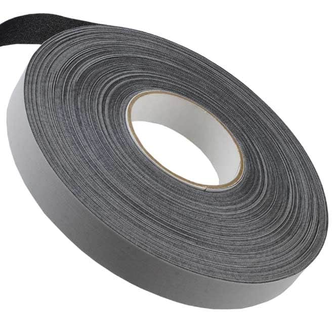 SJ3000 1"X50YD BLACK HOOK&LOOP STRIP BLACK 31LBS 150'