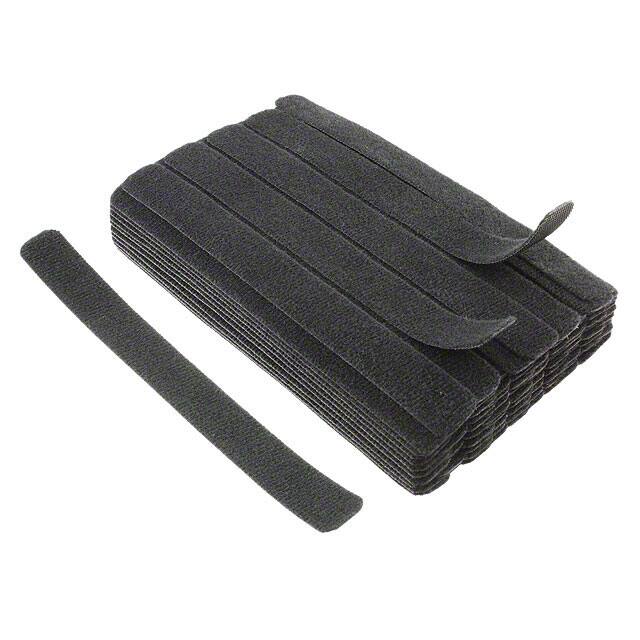 HLB2S-C0 HOOK&LOOP TIE BLACK 50LBS 7.01"