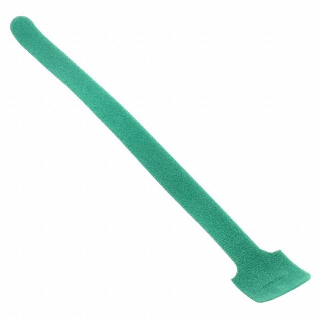 RKW-12-13-GN HOOK&LOOP TIE GREEN 1.083'