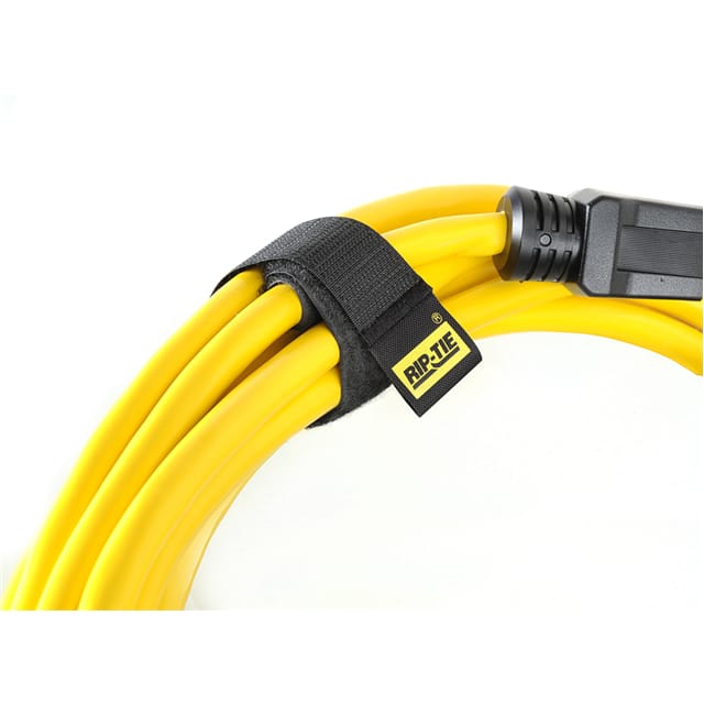 RLH-065-010-BK HOOK&LOOP TIE BLACK 6.5" 10PACK