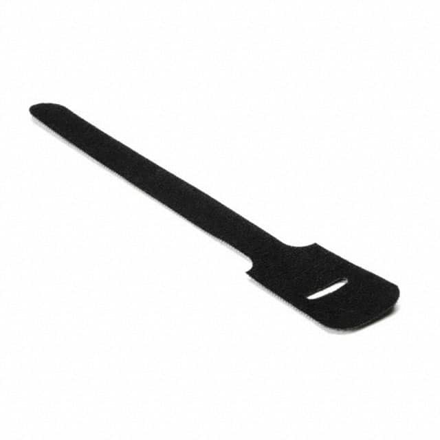 GTLP50X60P2 HOOK&LOOP TIE BLACK 6"