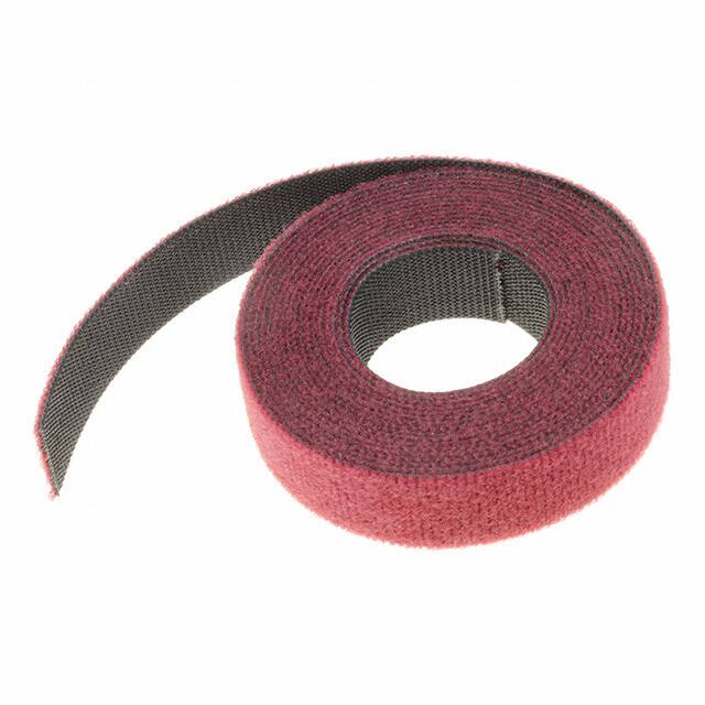 HLSP3S-X12 HOOK&LOOP STRIP MAROON 50LBS 1'