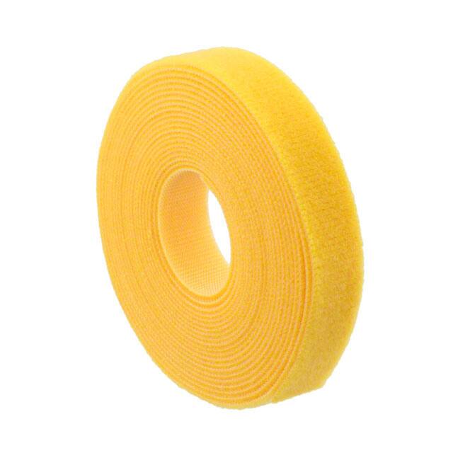 GT.75X1804 HOOK&LOOP STRIP YELLOW 15'