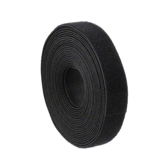 GT.75X1800 HOOK&LOOP STRIP BLACK 15'