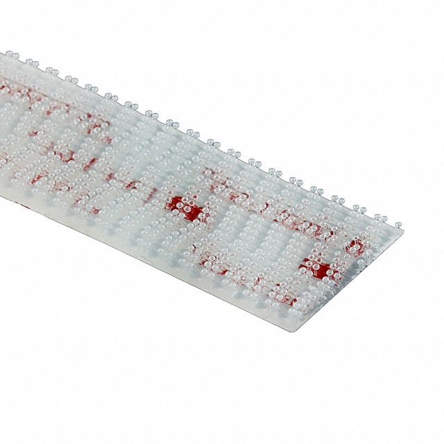 TB3560-CLEAR-1" DUAL LOCK PRESS 1/2" X 1" CLEAR