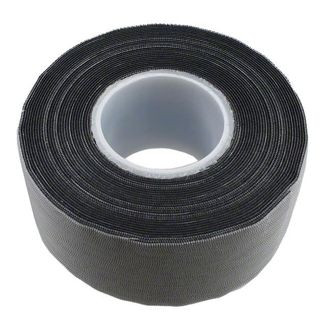 1.5-5-SJ3000-BLK HOOK&LOOP STRIP BLACK 31LBS 5'
