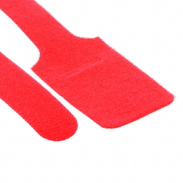 GT.75X152C2 HOOK&LOOP TIE RED 50LBS 1.25'