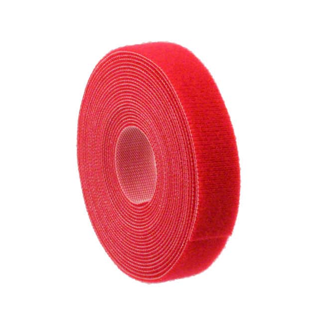 GT.75X1802 HOOK&LOOP STRIP RED 15'