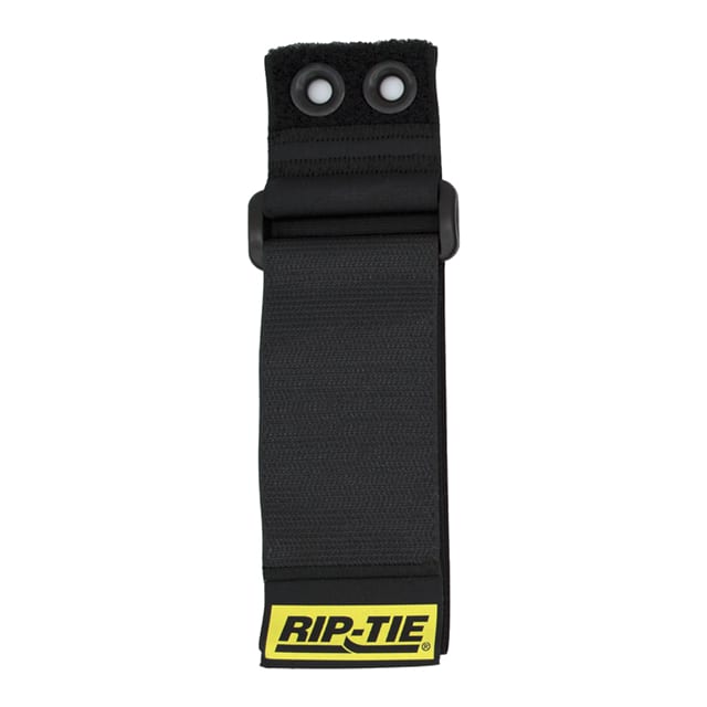 O-16-G10-BK HOOK&LOOP TIE BLK 1.333' 10PACK